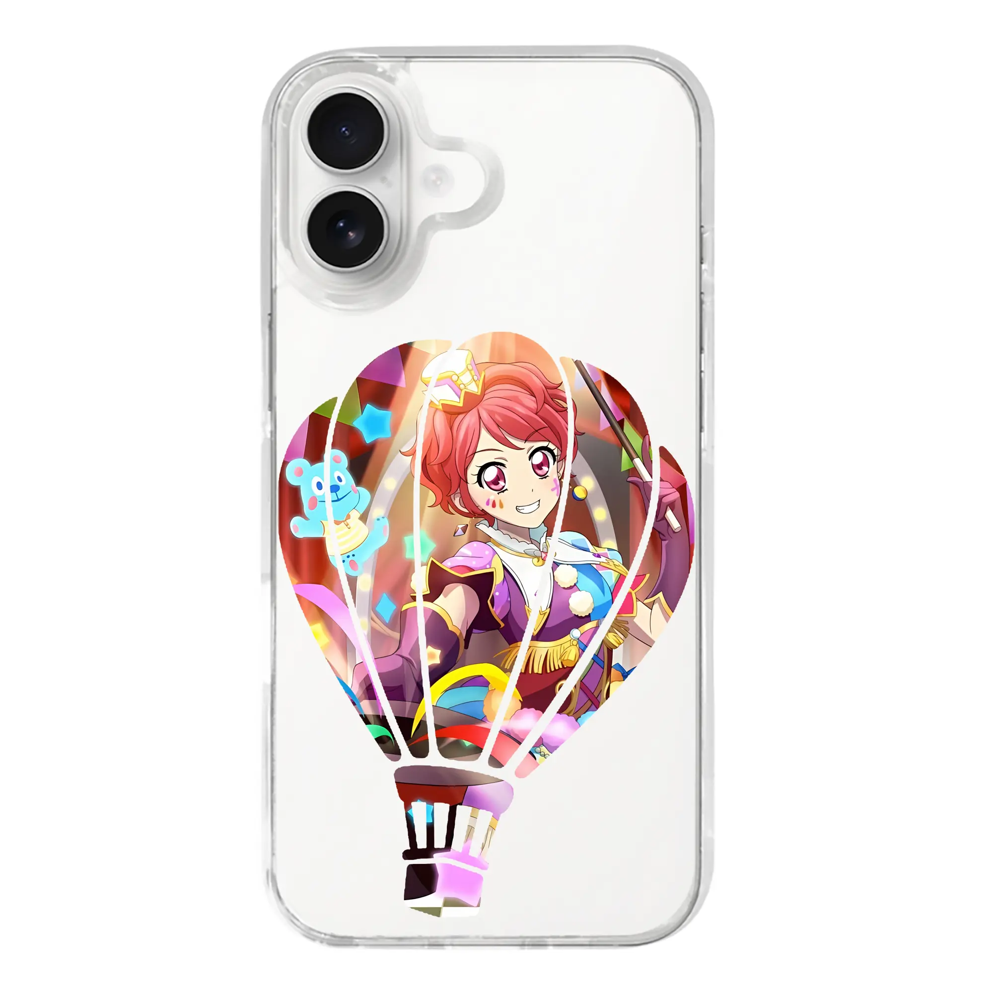 アイカツ グッズ 一ノ瀬 かえで - iPhone 17シリーズ 透明スマホケース – 薄型・耐衝撃・精密フィット保護カバー